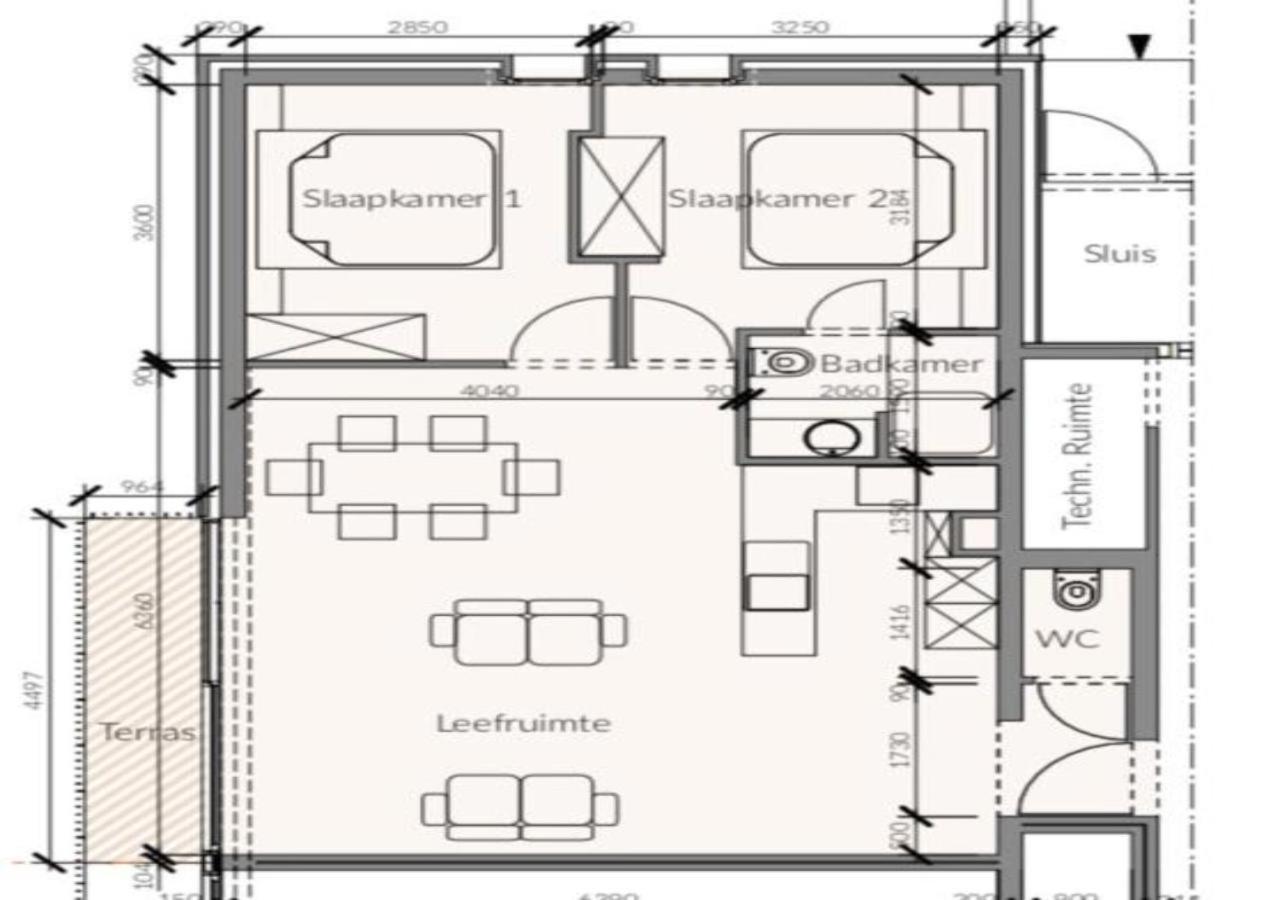 מידלקרק Acropolis - Luxury Appartments I Hotelservice And Parking מראה חיצוני תמונה